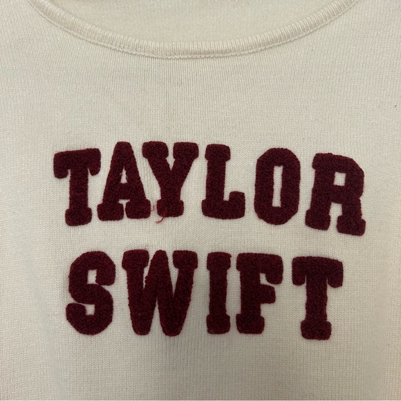 Taylor Swift Varsity Striped Sweater - Picture 4 of 9